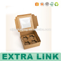 Kraft Paper Rectangle Cake Box With Window